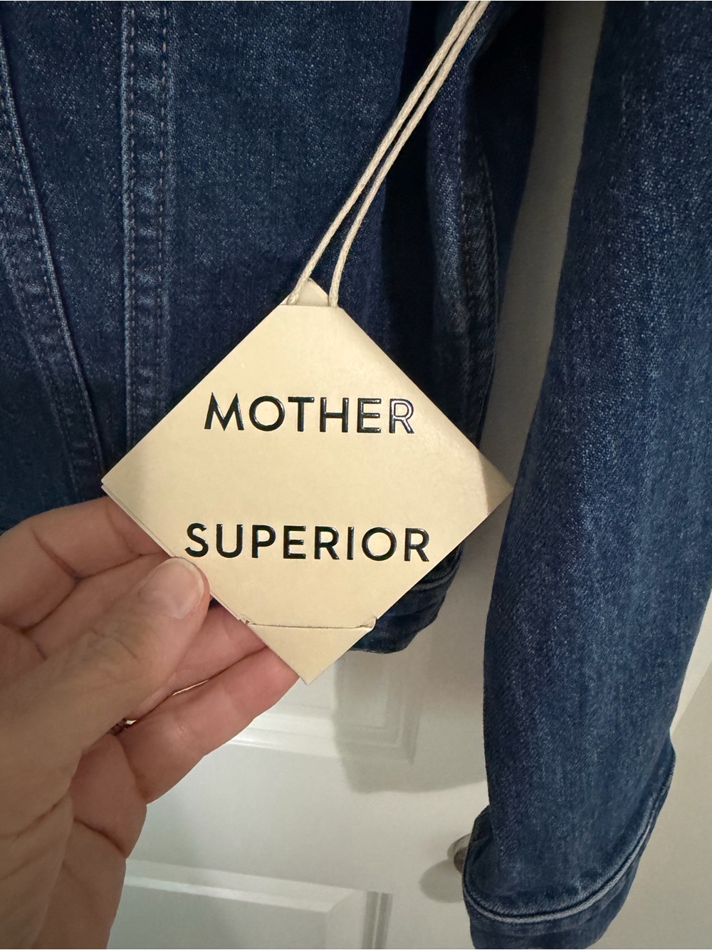 MOTHER Denim Jacket Women’s The Bruiser Perfectly Imperfect Sz XS NWT - Picture 7 of 11